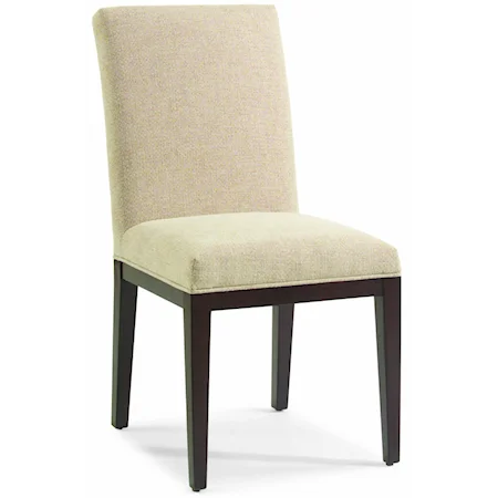 Ferra Side Chair in Natural Fabric
